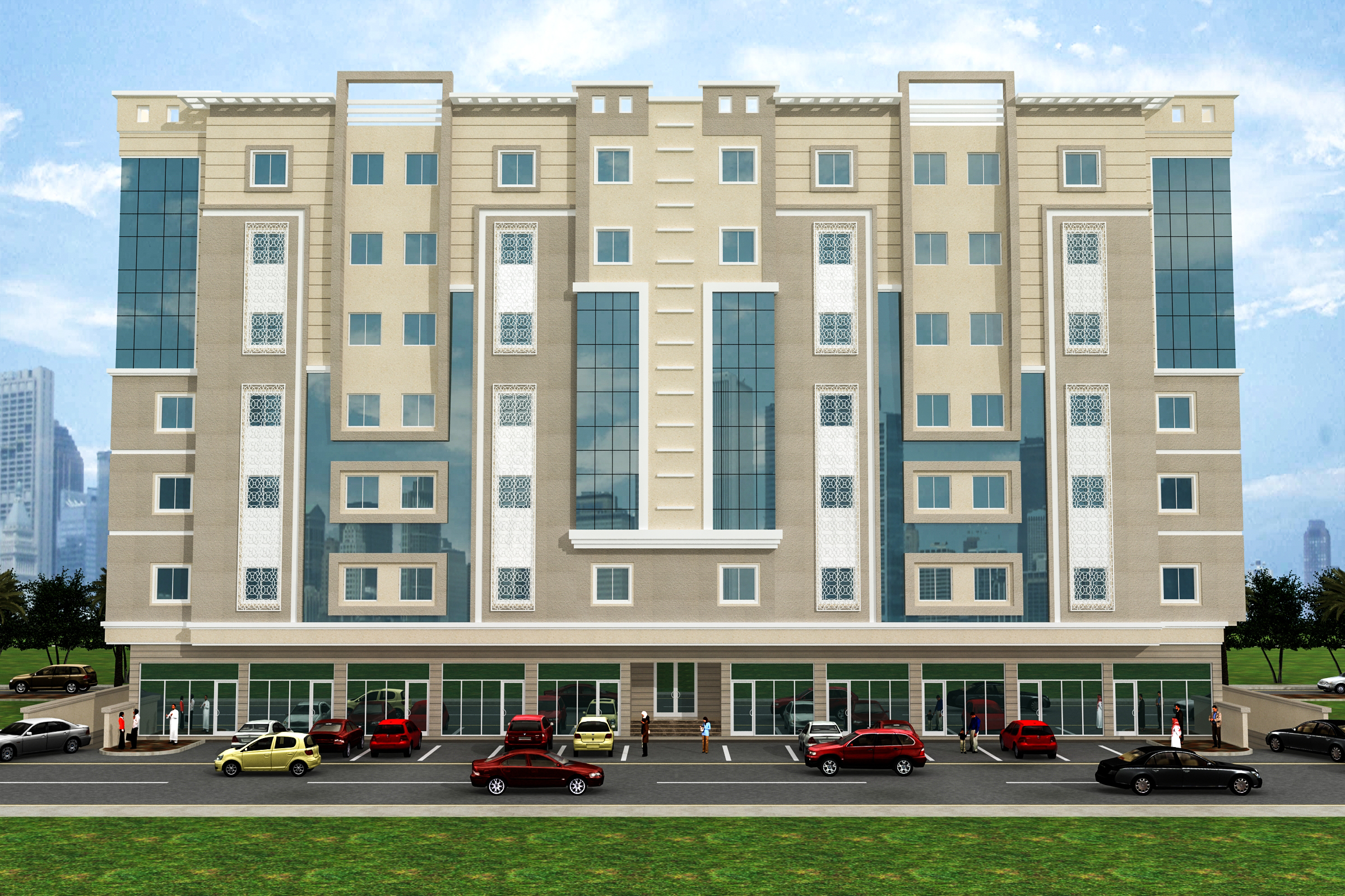 Commercial cum Residential Building